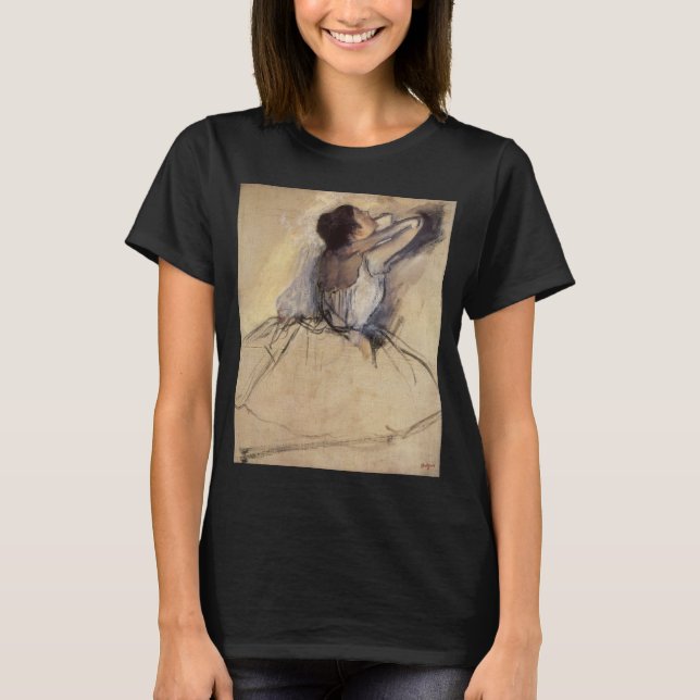 Dansaren av Edgar Degas, Vintage Ballerinakonst Tröja (Framsida)