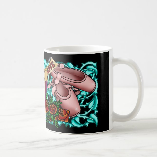 Dansaretatueringmugg Kaffemugg (Höger)
