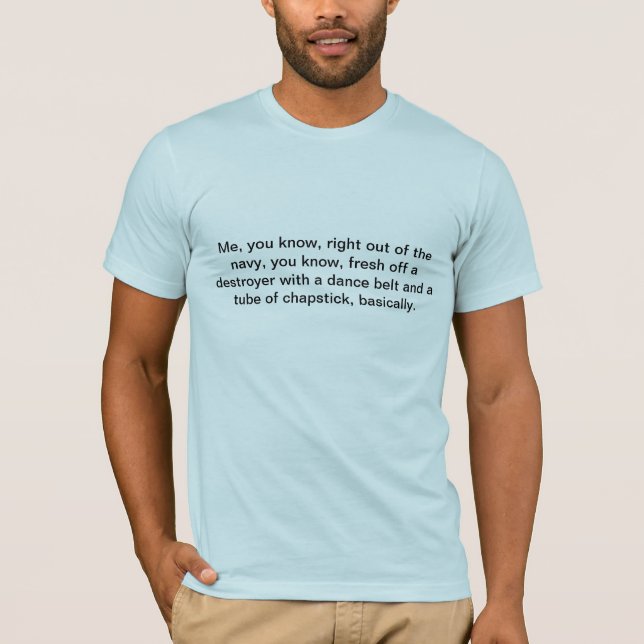 Dansbälte & Chapstck Tee (Framsida)