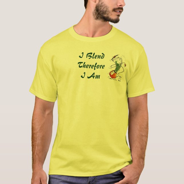Dansblandare - jag blandar därför t shirt (Framsida)