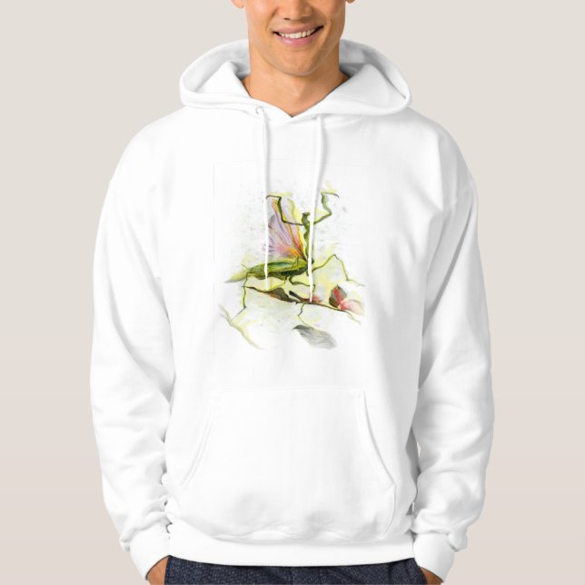 Dansbönsyrsa T Sweatshirt Med Luva (Framsida)