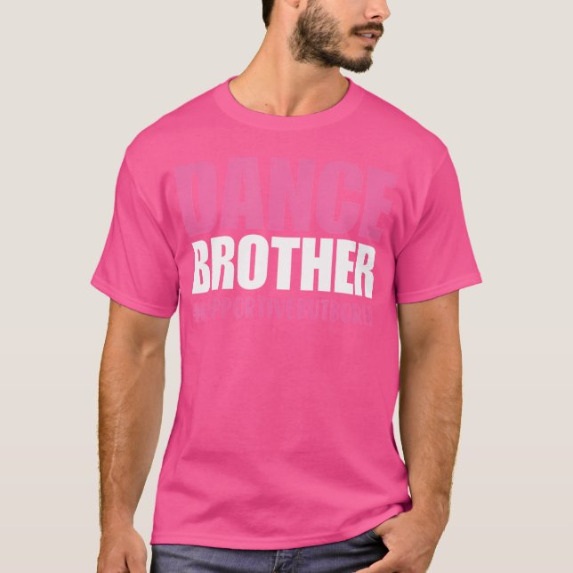 Dansbror Bro Rosa T Shirt (Framsida)