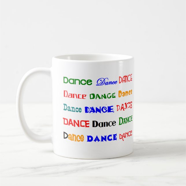 dansdans kaffemugg (Vänster)