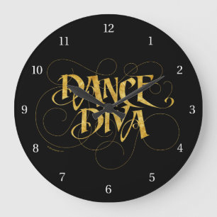 DansDiva Stor Klocka