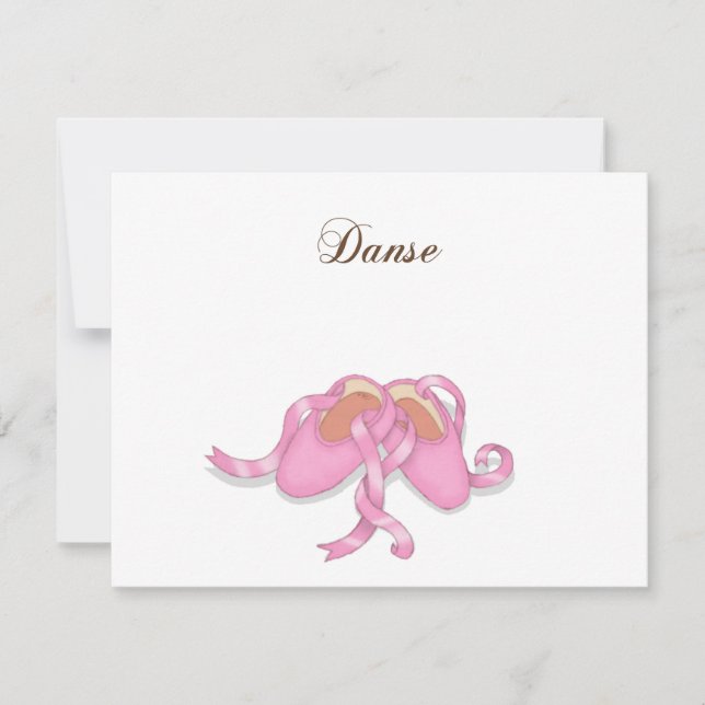 "Danse" Balett-Tofflor (Framsida)