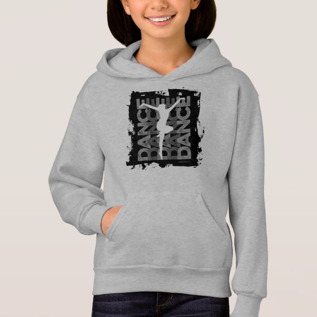 Danse et Lettres (Dance) Hoodie T Shirt (Framsida)