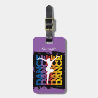 Danse et Lettres (dansen) Bagagebricka