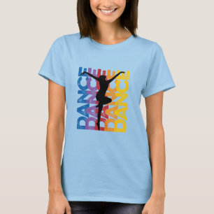 Danse et Lettres (dansen) Tee