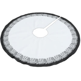 Danse Macabre Gräns Julgransmatta Borstad Polyester