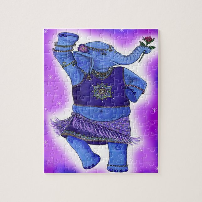 Danselefant Pussel (Vertikal)