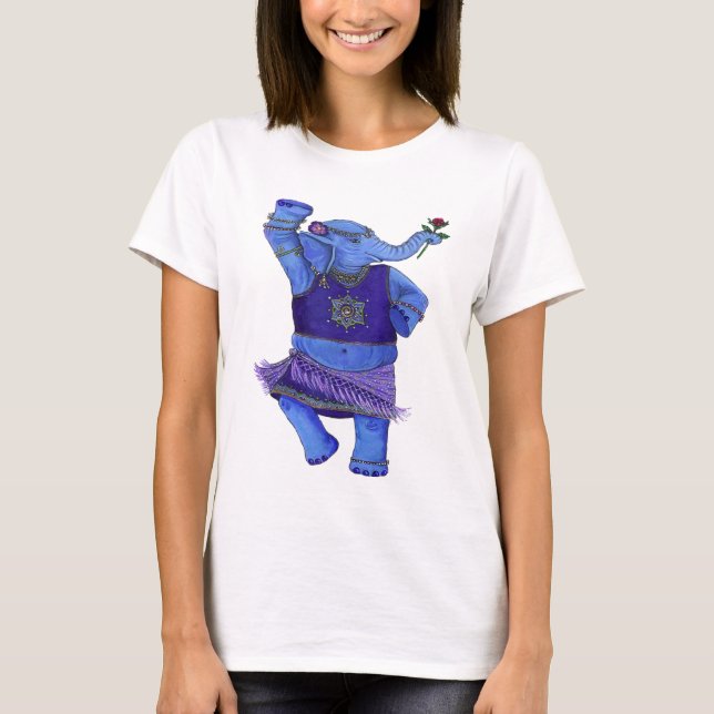 Danselefant Tee Shirt (Framsida)