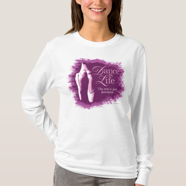 Dansen är liv tee shirt (Framsida)