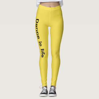 Dansen är livdamasker leggings