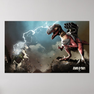 Dansen av hämndgeten och den röda baronen poster