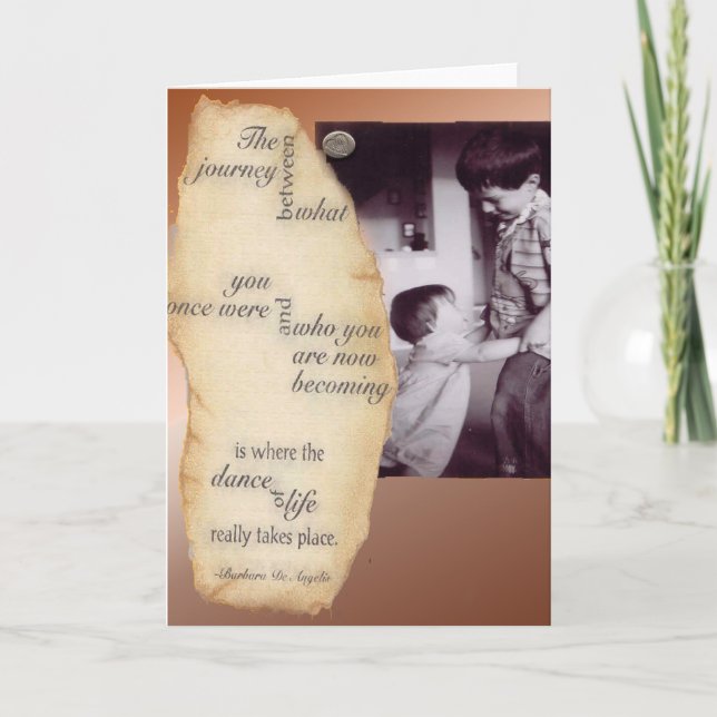 Dansen av livhälsningkortet kort (Framsida)