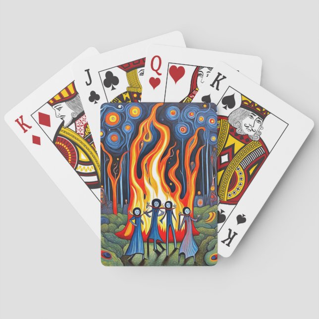 Dansen av vampyrerna casinokort (Baksidan)