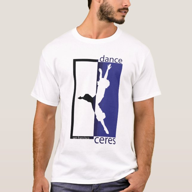 dansen ceres blåa omvända storslagna jete t-shirt (Framsida)