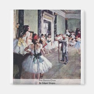 Dansen klassificerar vid Edgar Degas Magnet