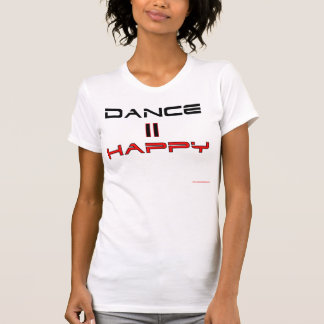 Dansen likställer lycklig t-shirt