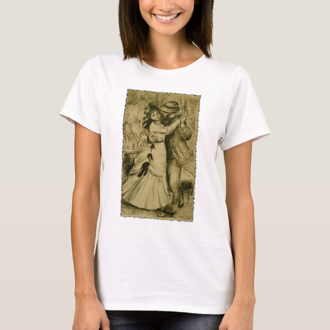 Dansen på landet av Pierre Renoir T Shirt (Framsida)