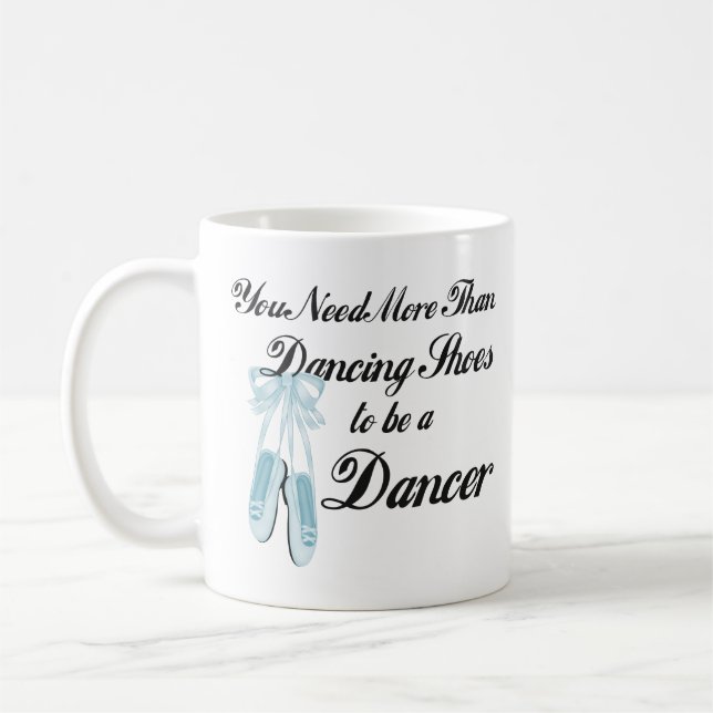 Dansen skor kaffemugg (Vänster)