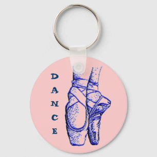 Dansen skor nyckelring