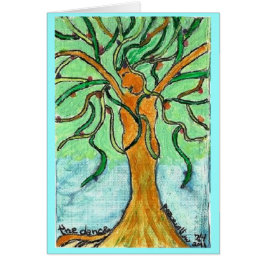 dansen vid peacewillow hälsningskort