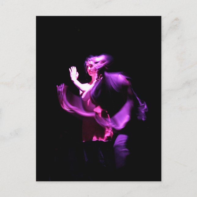 Dansens anda n2-fotografiskt vykort (Framsida)