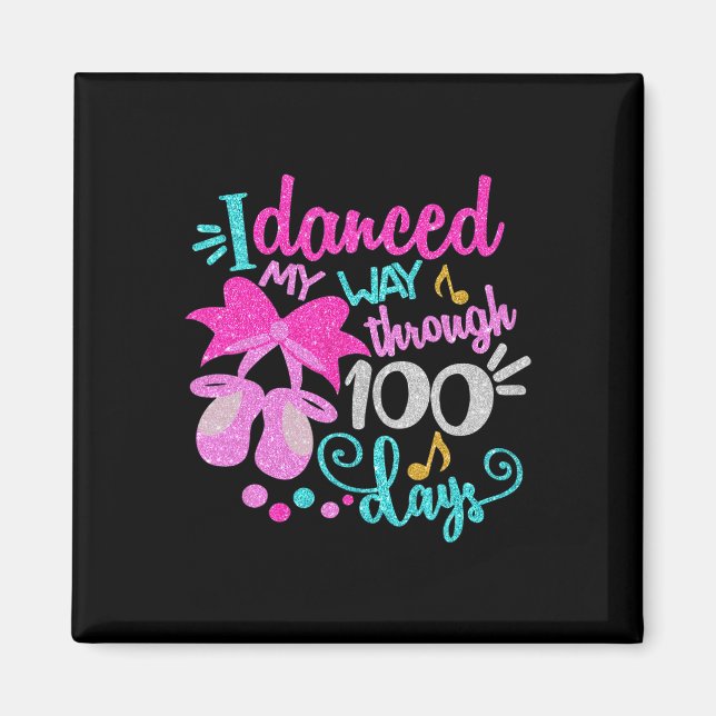 Danser Ballet Girls har dansat 100 dagar. Magnet (Framsidan)