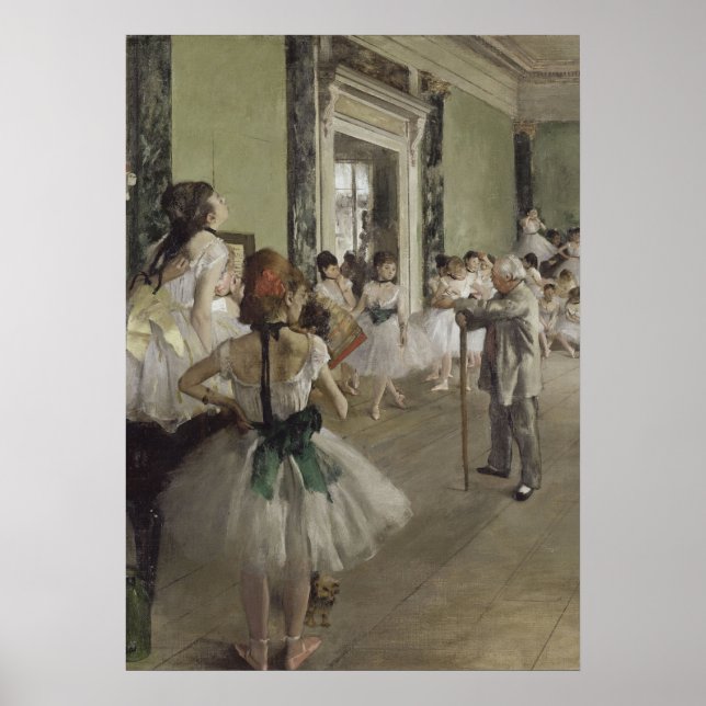 Danser/Ballet School - Degas-målning Poster (Framsidan)