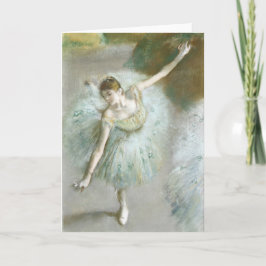 Danser i Grönt | Edgar Degas Kort