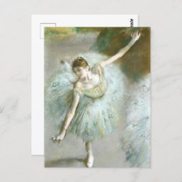 Danser i Grönt, Edgar Degas Vykort