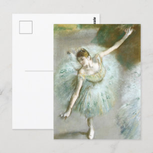 Danser i Grönt, Edgar Degas Vykort
