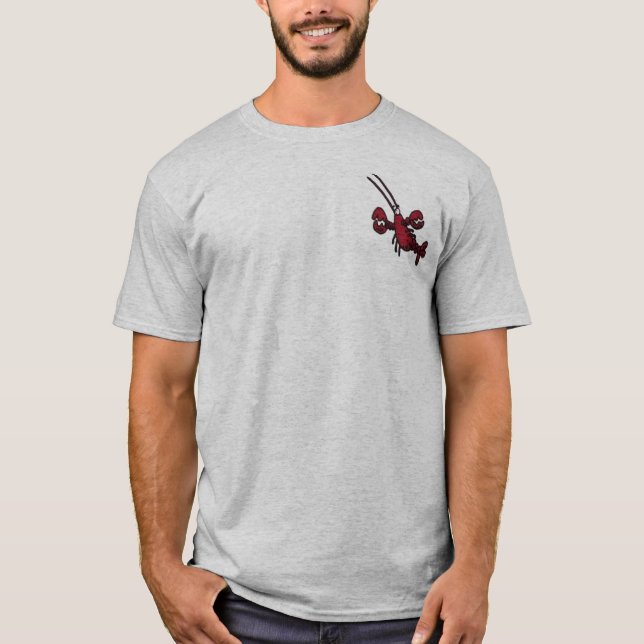 Danser med hummerskjortan t shirt (Framsida)