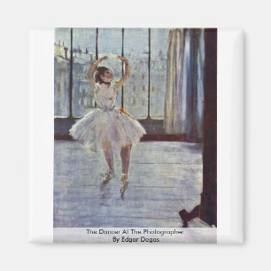 Dansern på fotografen av Edgar Degas Magnet