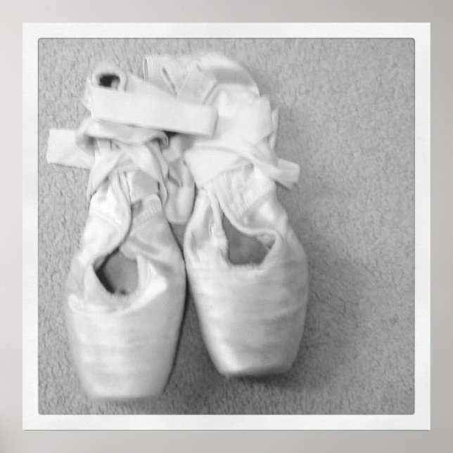 Dansers en Pointe Photograph Poster (Framsidan)