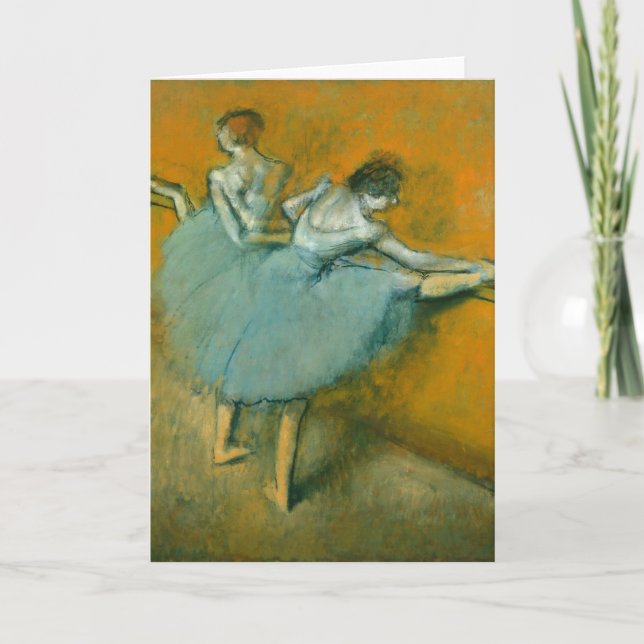 Dansers på Barre | Edgar Degas Kort (Framsida)