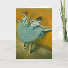 Dansers på Barre | Edgar Degas Kort