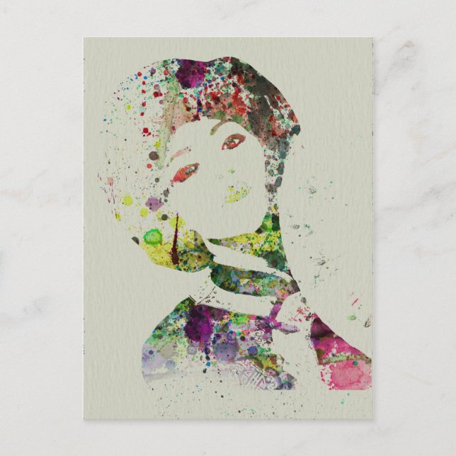 Danservattenfärg Vykort (Framsida)