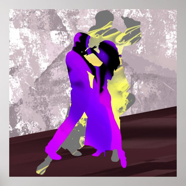 Danseurs de tango argentin poster (Framsidan)
