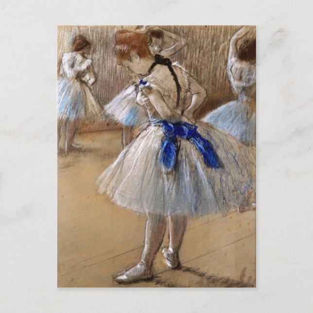 Danseuse (dansare), Edgar Degas Vykort (Framsida)