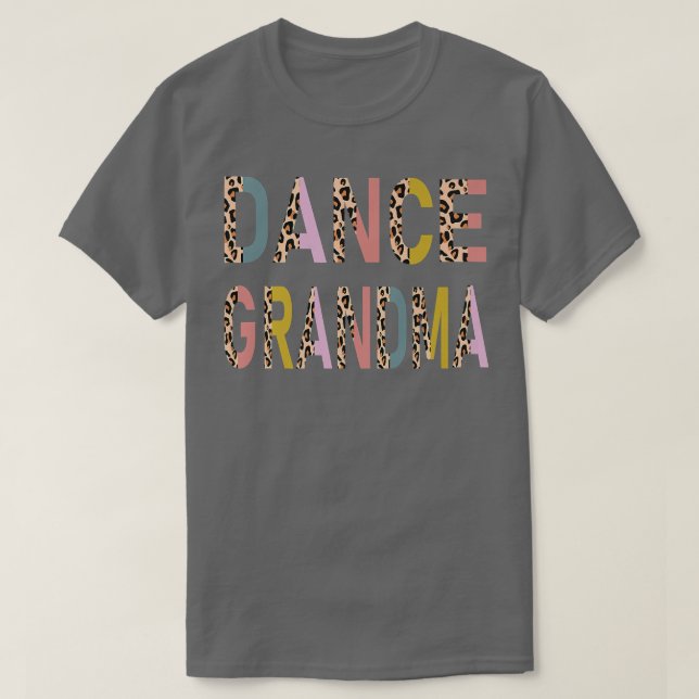 Dansfarmor från en dansare farmor som dansar Gran T Shirt (Design framsida)