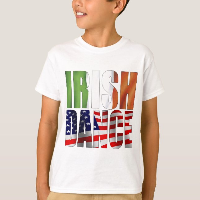 Dansflaggor Tee Shirt (Framsida)