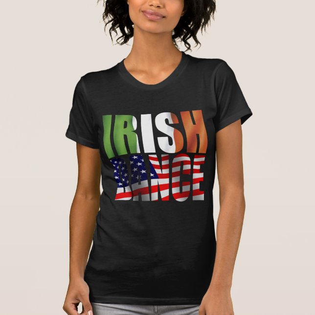 Dansflaggor Tee Shirt (Framsida)