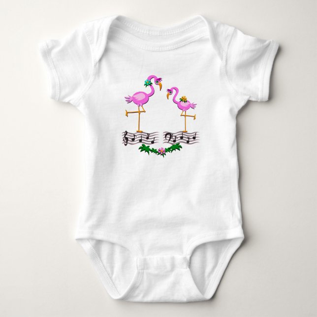 DansFlamingos T-shirt (Framsida)
