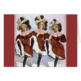 dansflickor OBS kort