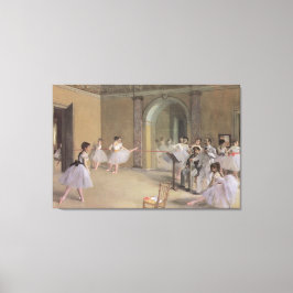 Dansfoajén på operan av Edgar Degas Canvastryck