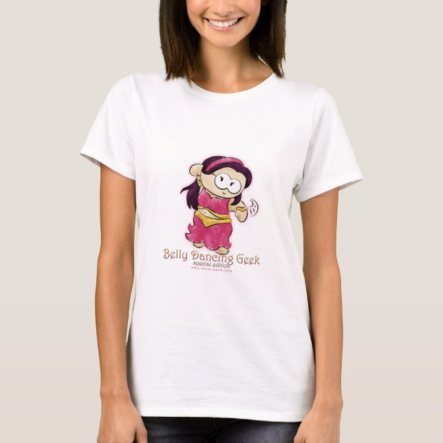 dansgeek t-shirt (Framsida)