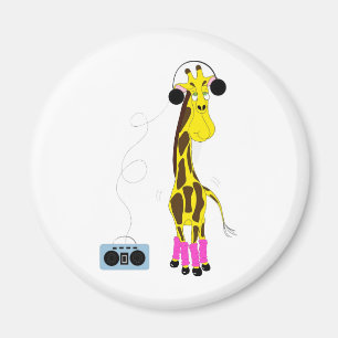 Dansgiraff Magnet