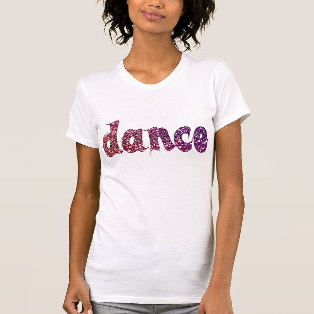 Dansglitter Tee (Framsida)
